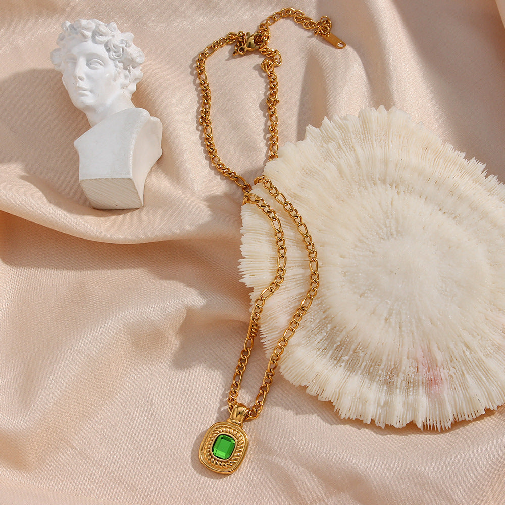 Emerald Echo Necklace