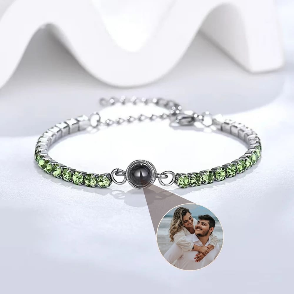 Crystal Photo Projection Bracelet