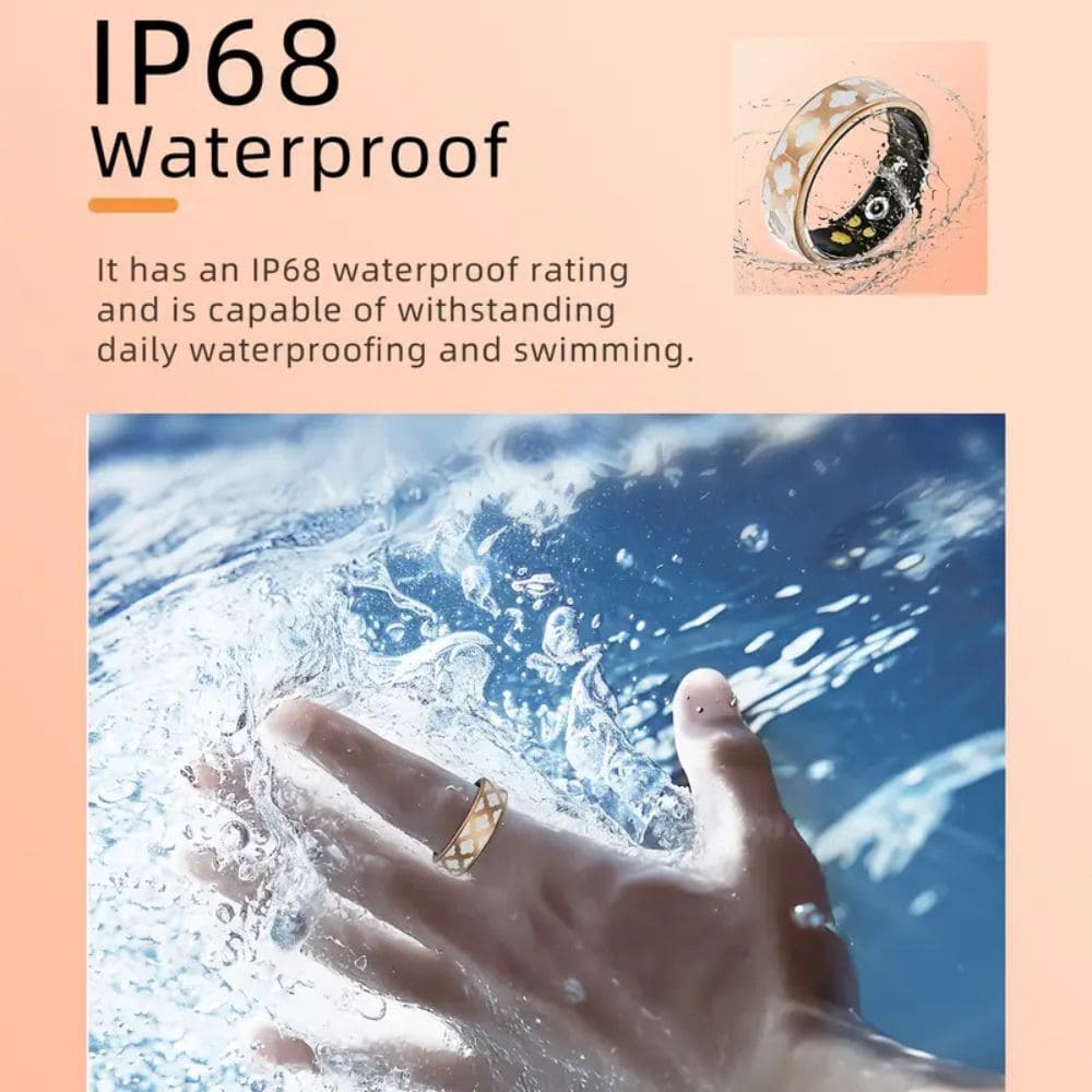 Clover Inlaid Smart Ring Clover Inlaid Smart Ring