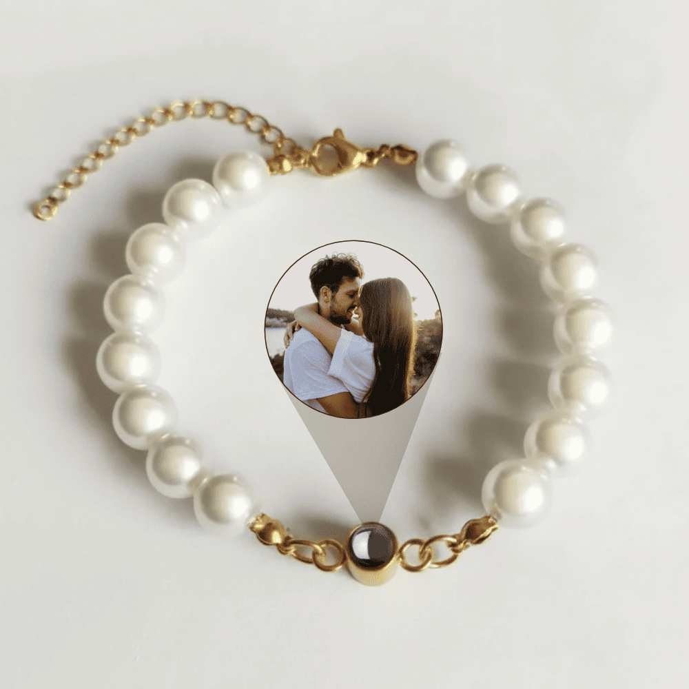 Pearl Photo Projection Bracelet