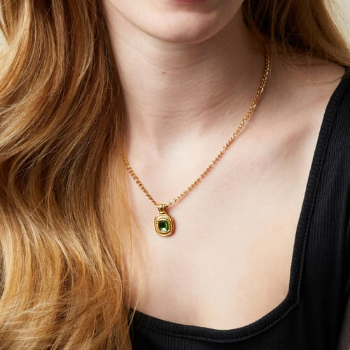 Emerald Echo Necklace