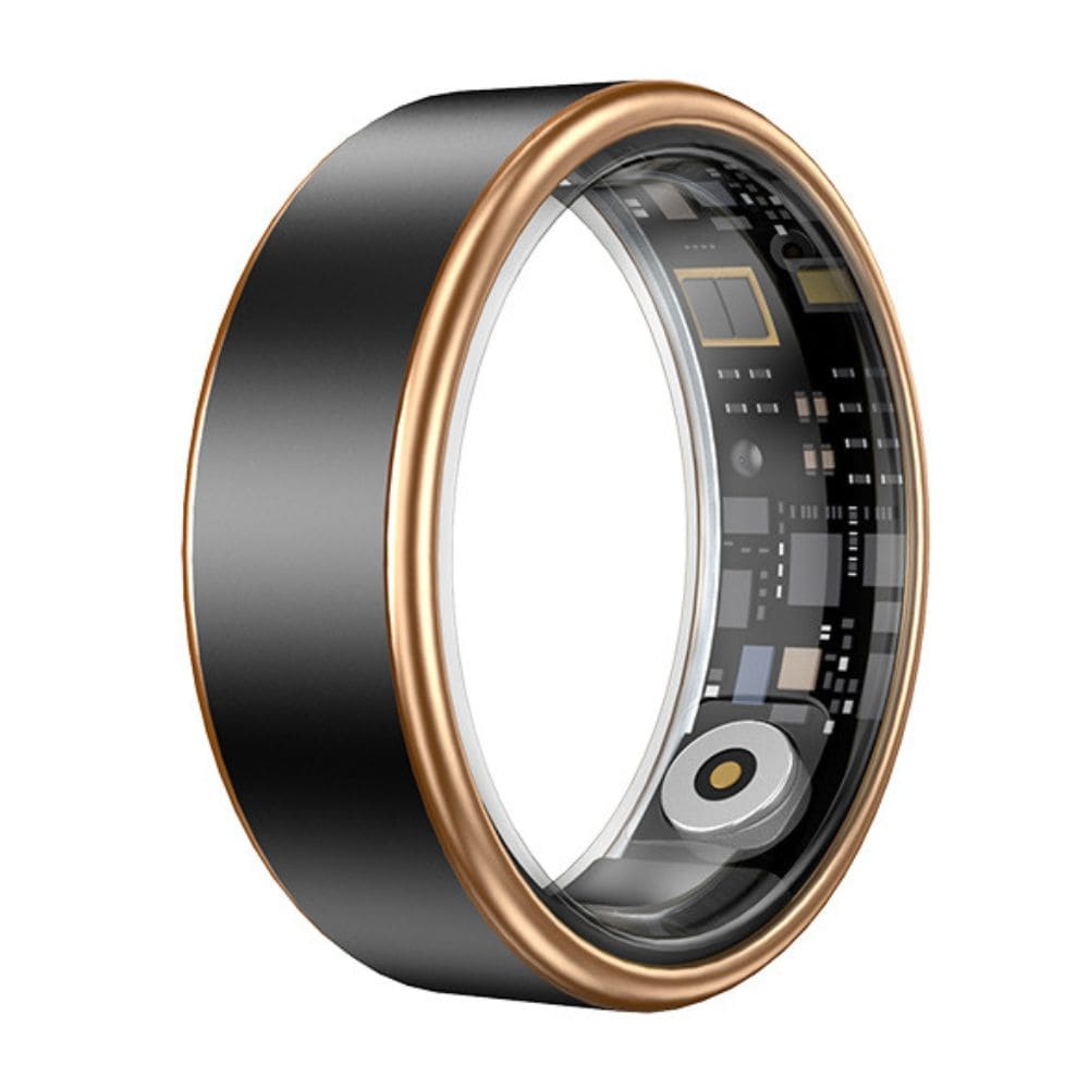 Minimal Band Smart Ring Black