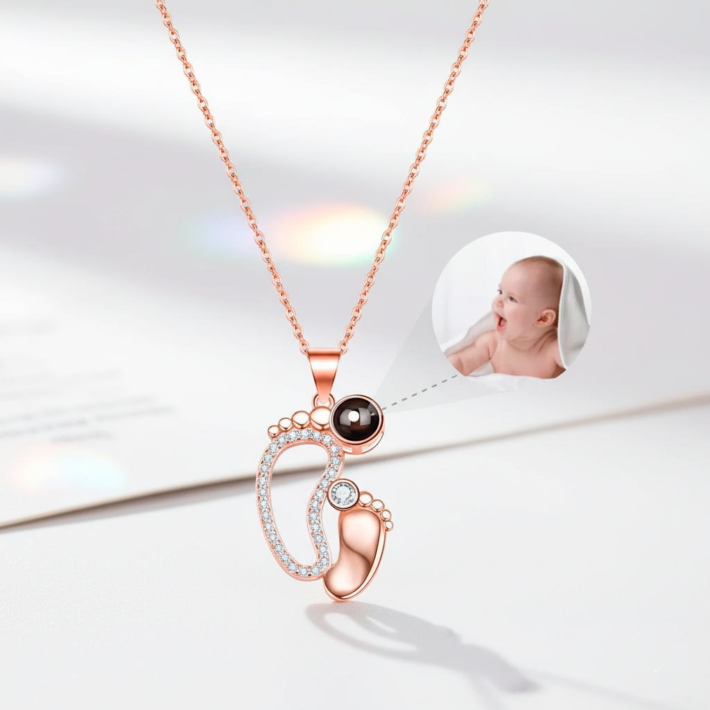 Baby Steps Projection Necklace