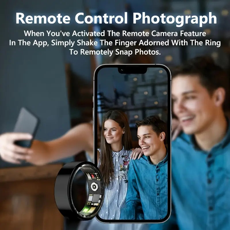 Minimal Band Smart Ring