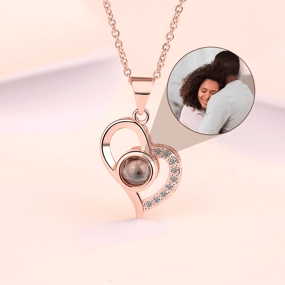 Heart Projection Necklace