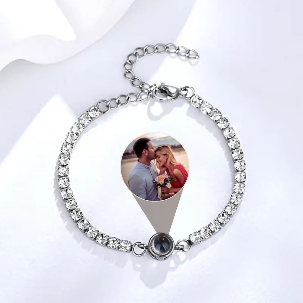 Crystal Photo Projection Bracelet