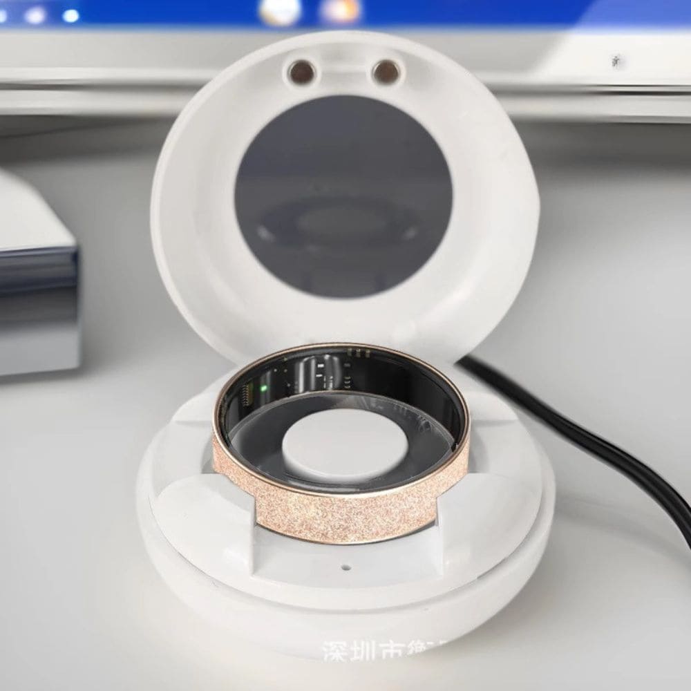 Sandblasted Smart Ring