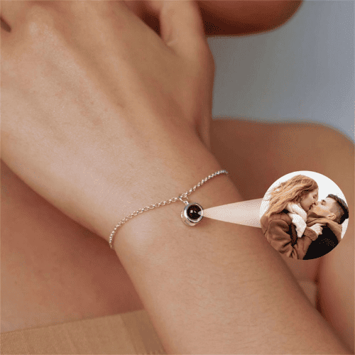 Circle Photo Projection Bracelet