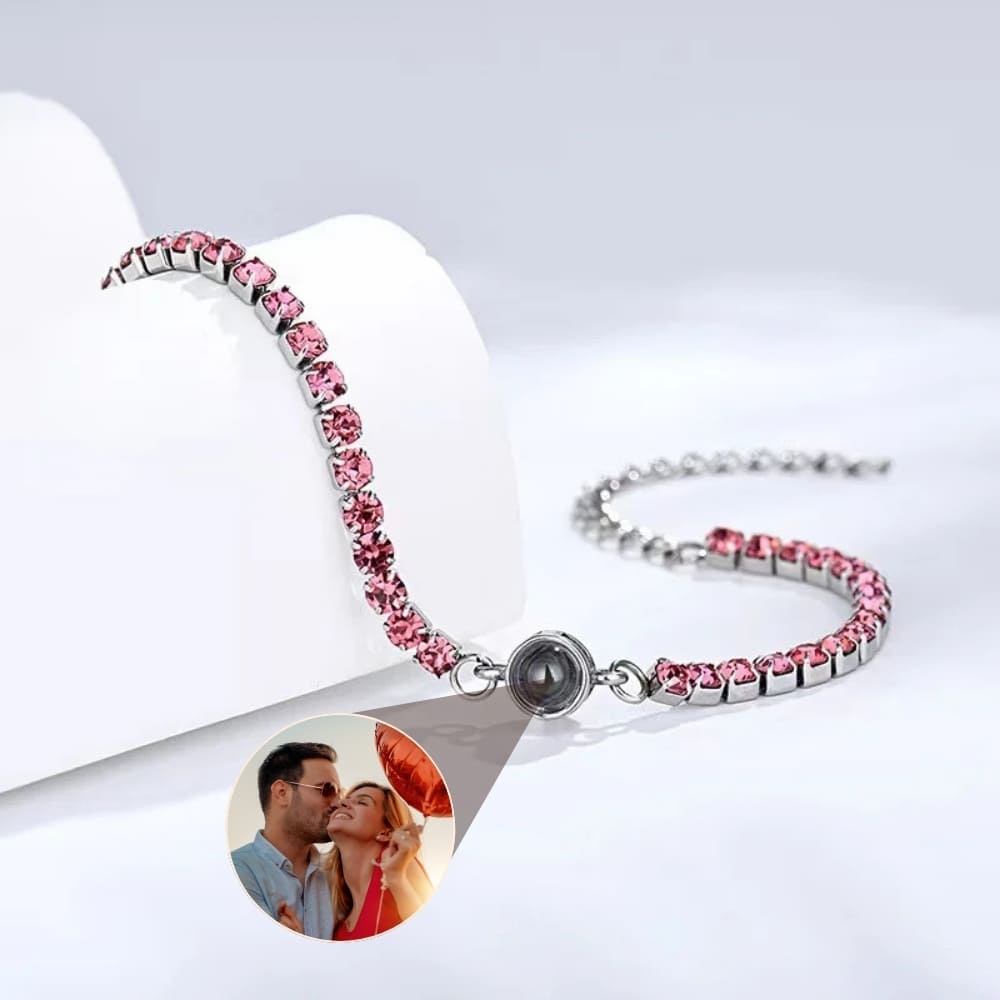 Crystal Photo Projection Bracelet