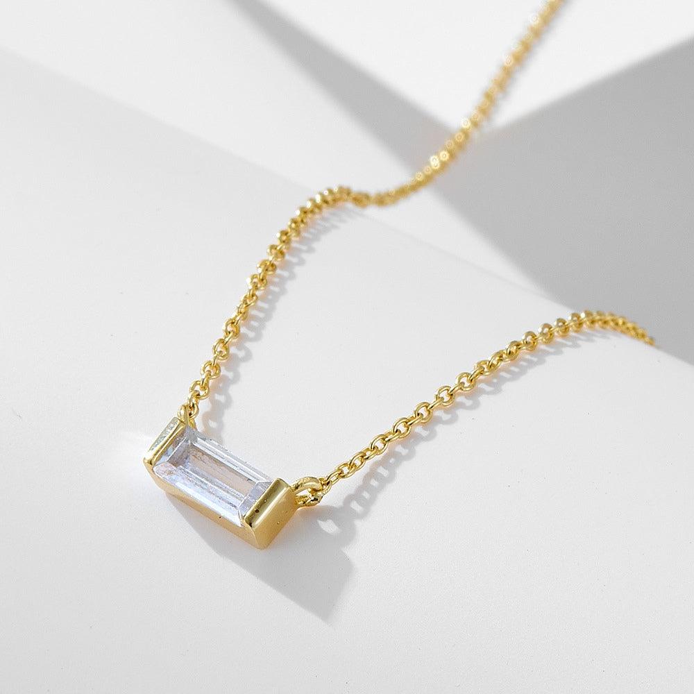 Birthstone Bar Necklace - Father and Daughter Jewelry