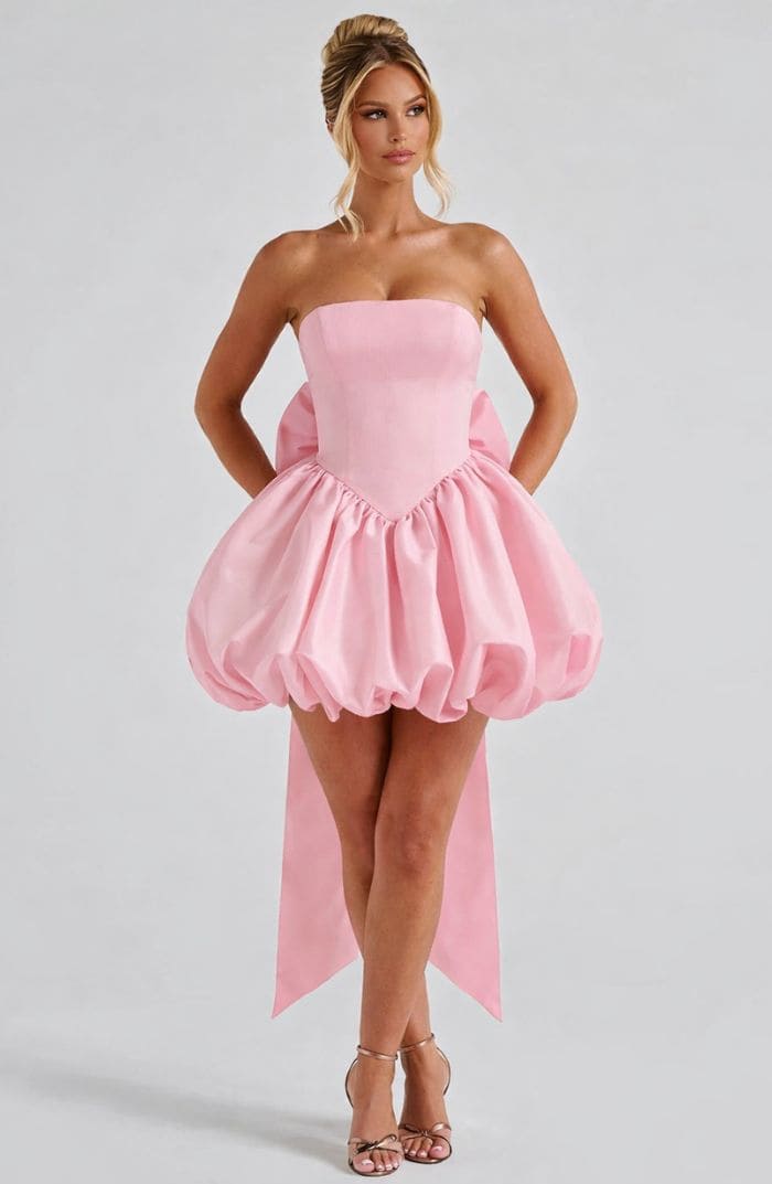 Velora Bubble Mini Dress