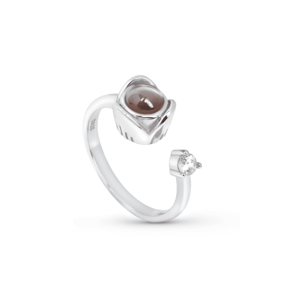 Rose Projection Ring (Resizable)