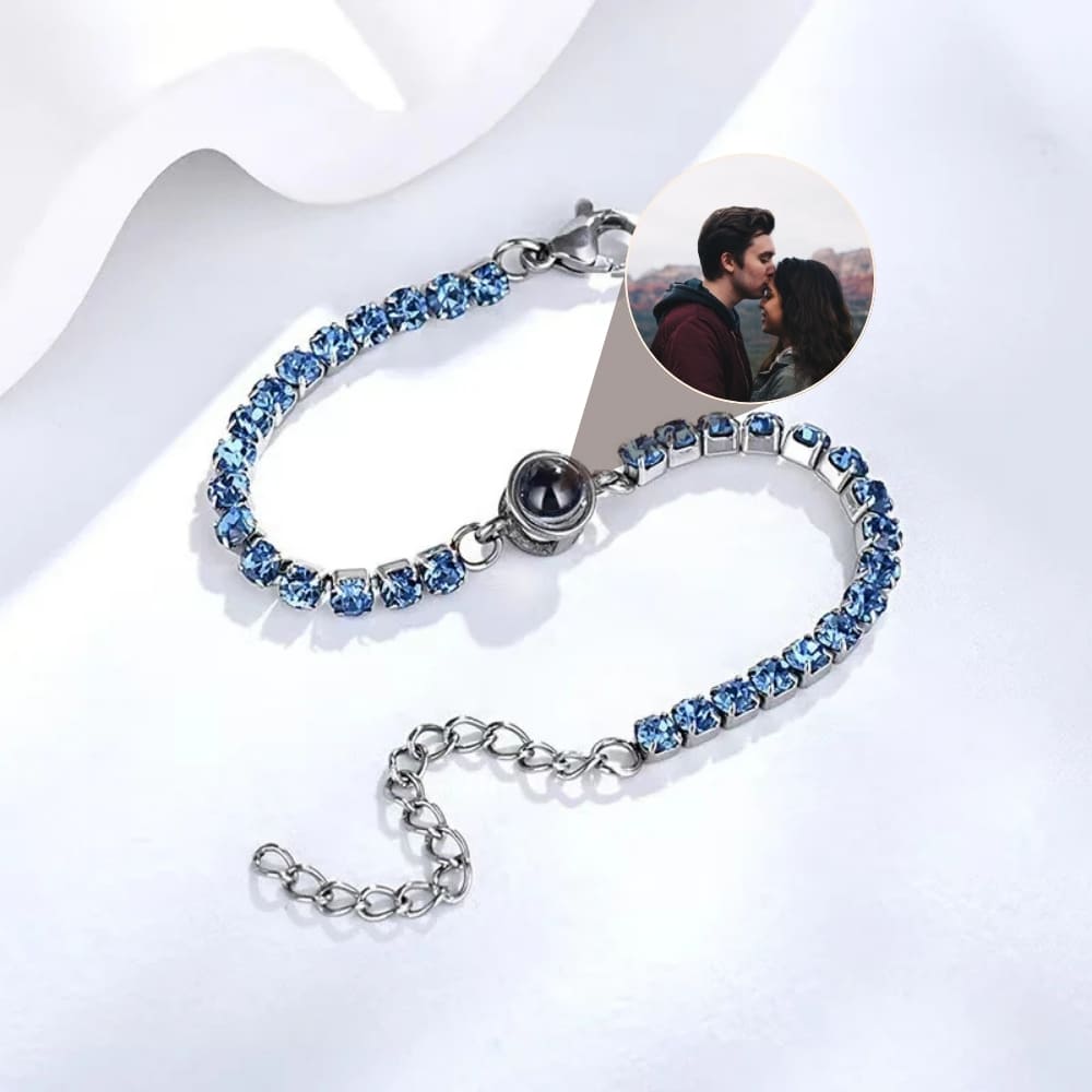 Crystal Photo Projection Bracelet