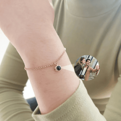 Circle Photo Projection Bracelet