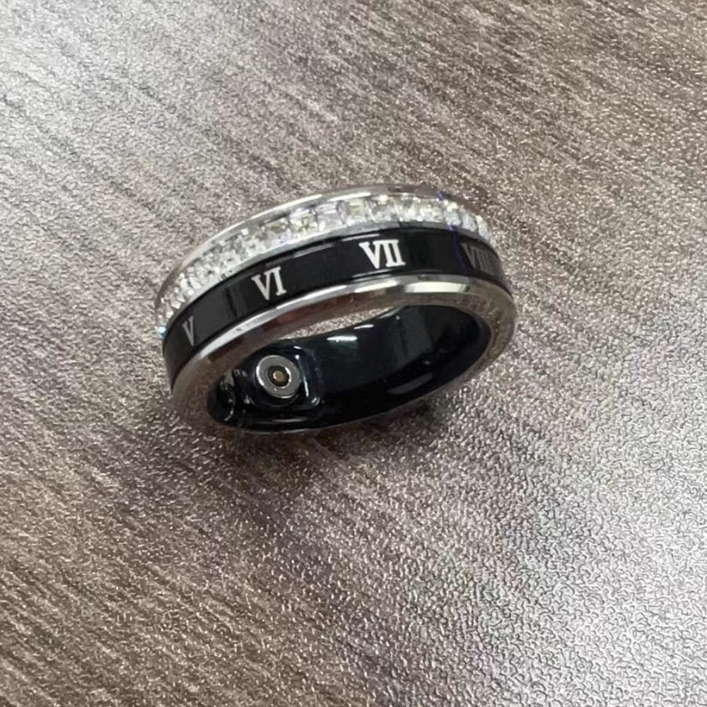 Diamond Inlaid Smart Ring