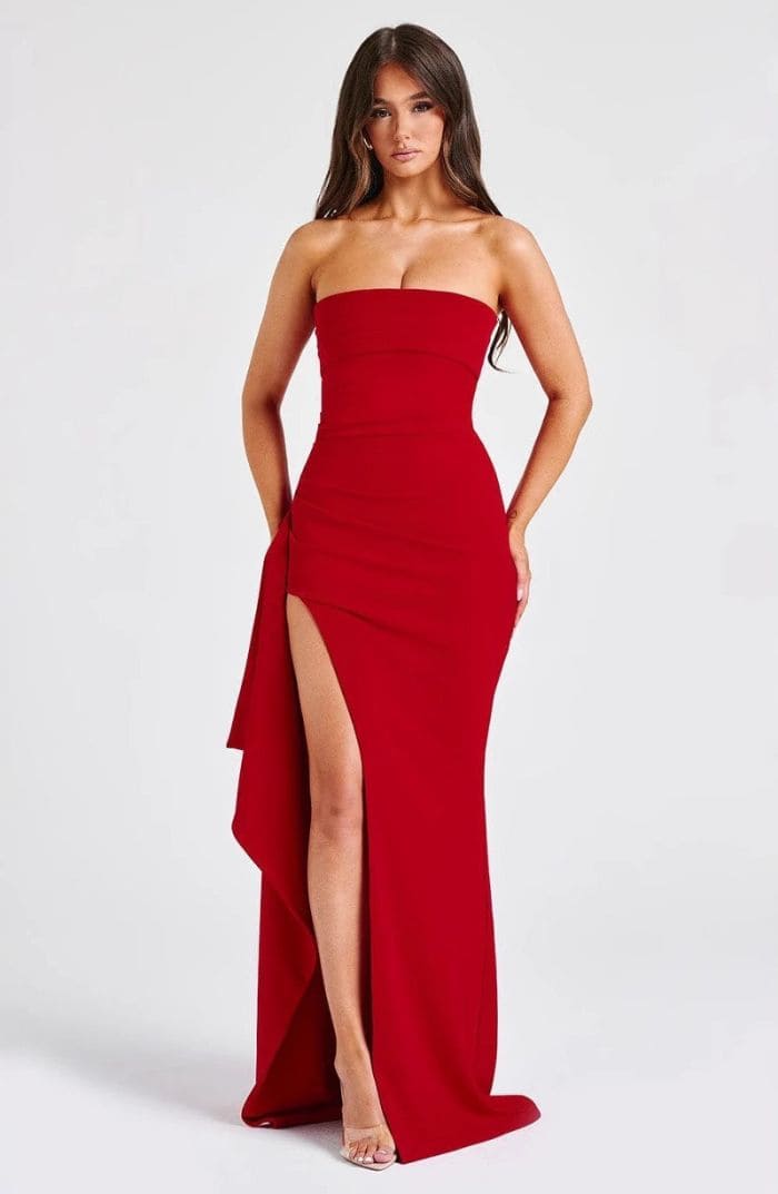 Aveline Strapless Maxi Dress