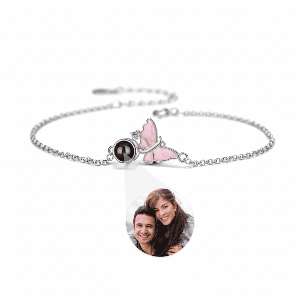 Butterfly Photo Projection Bracelet