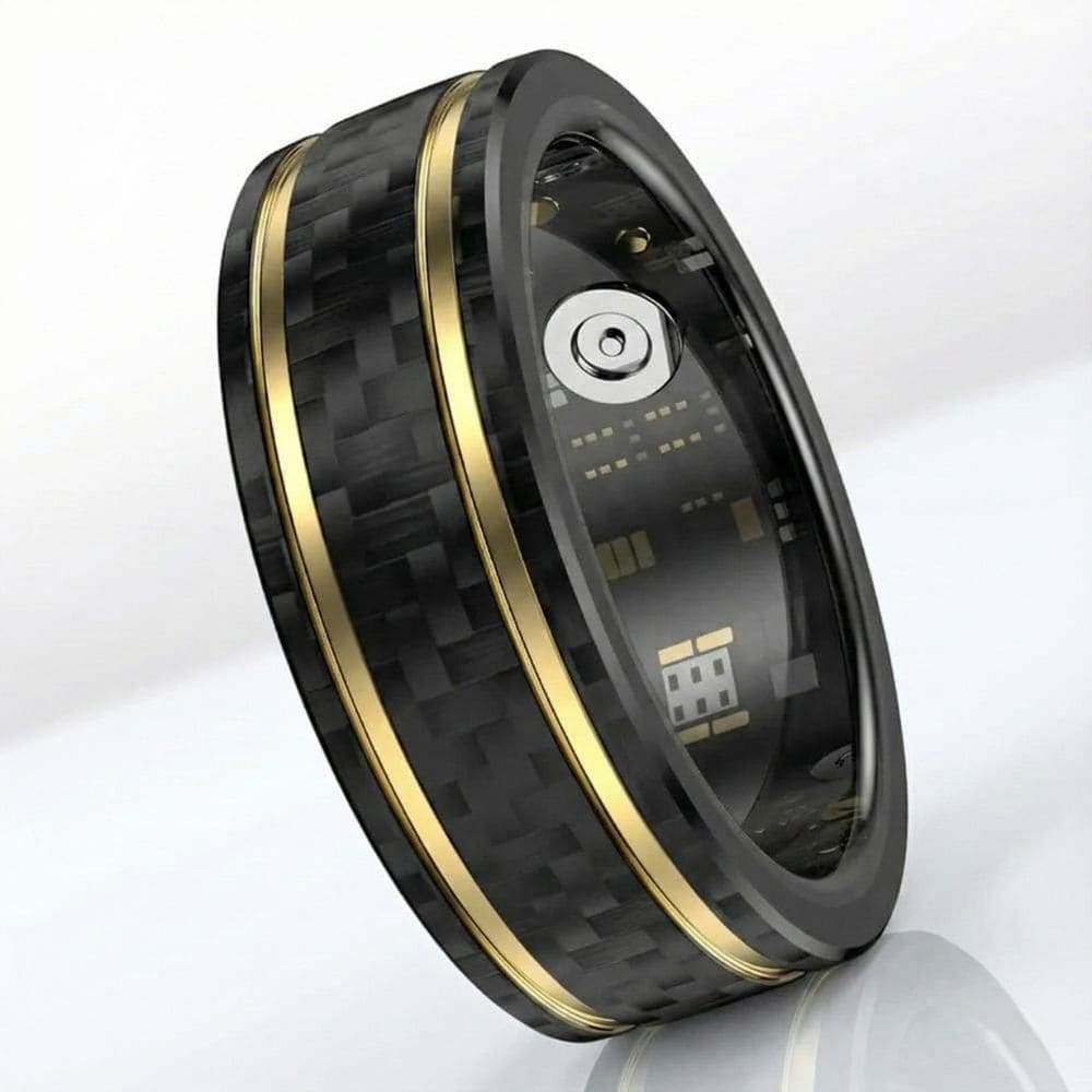 Gold Edge Smart Ring