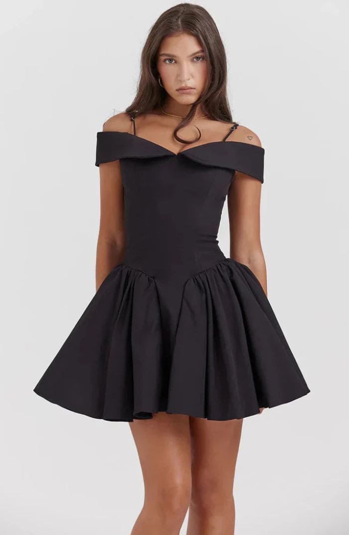 Solena Off-Shoulder Mini Dress