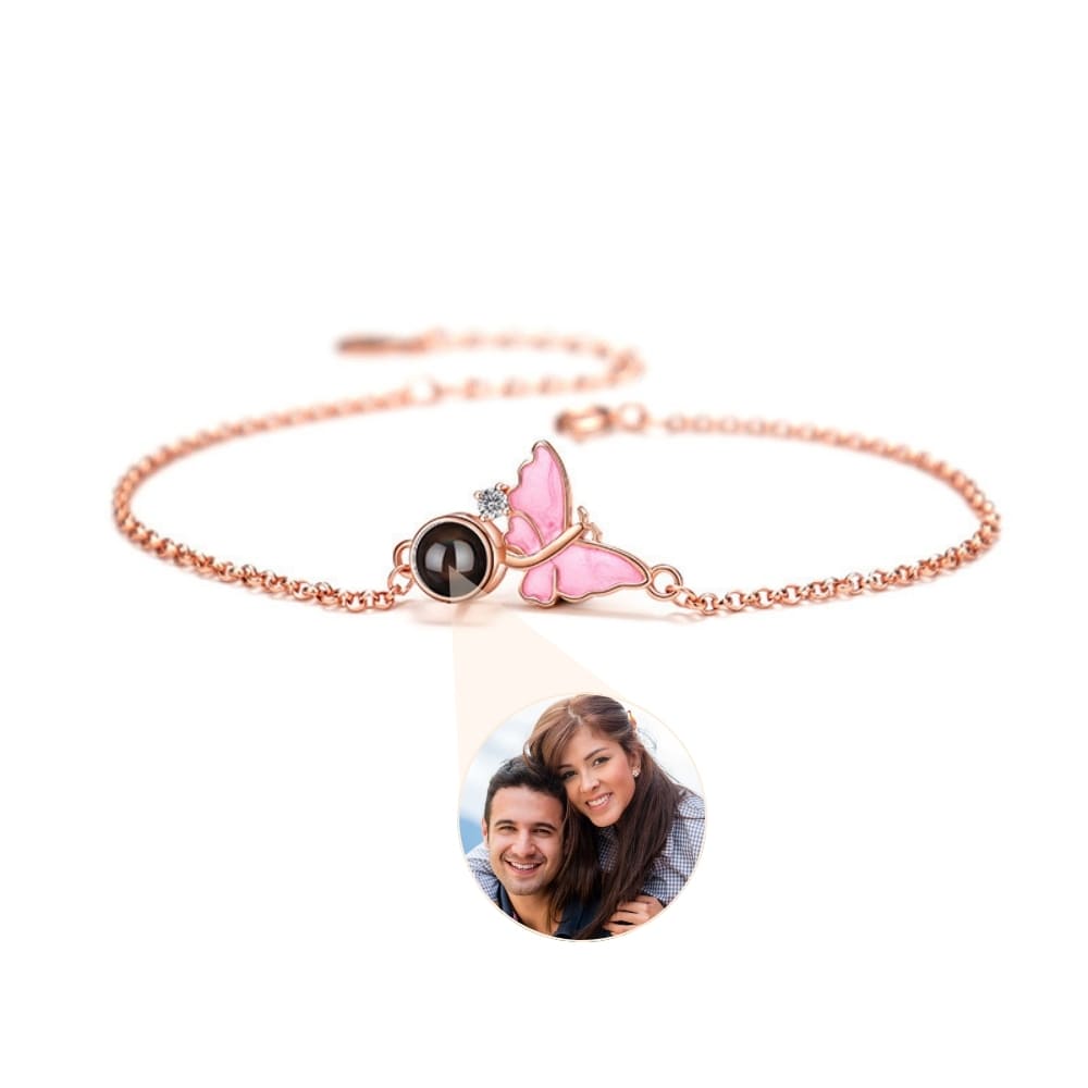 Butterfly Photo Projection Bracelet