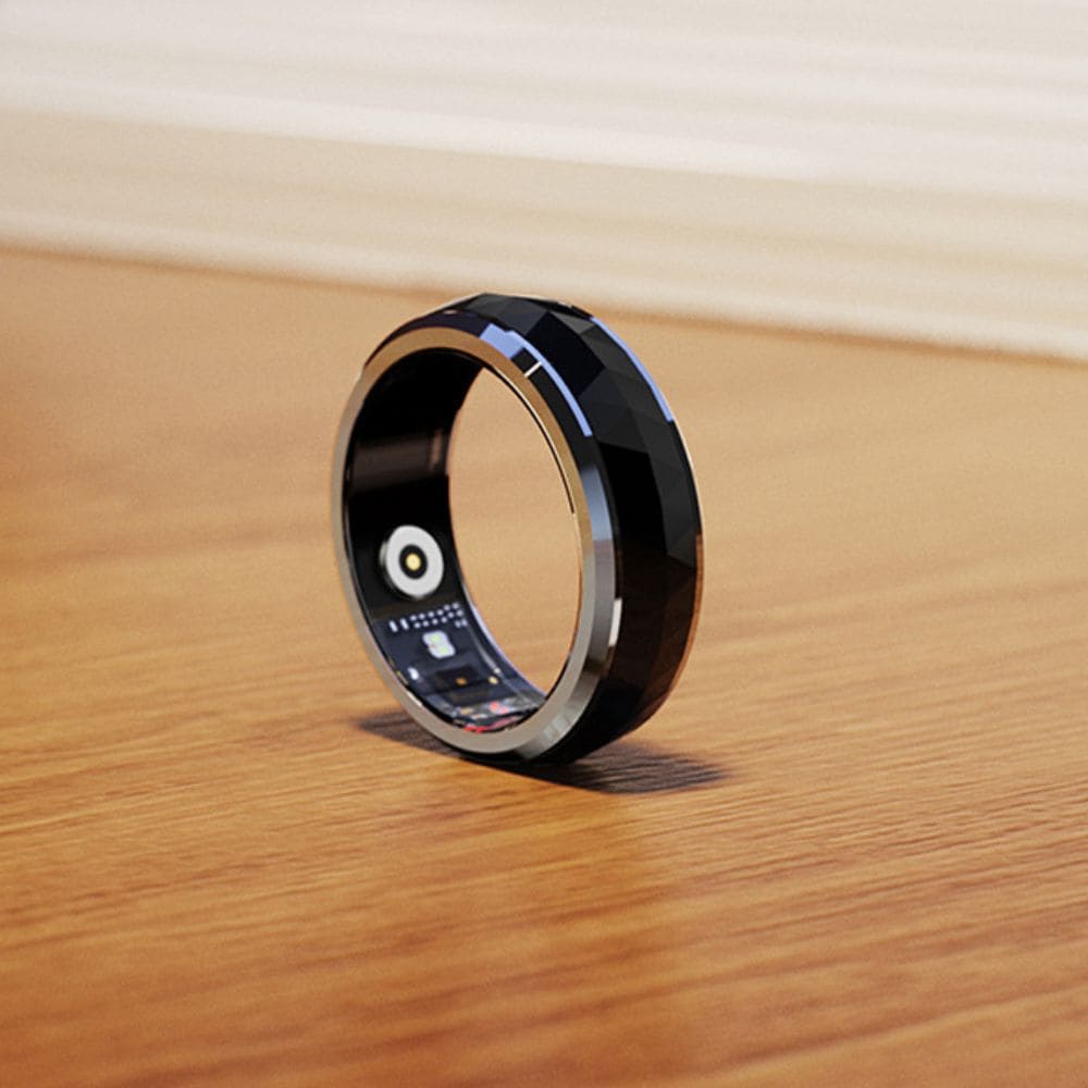 Faceted Spinner Smart Ring