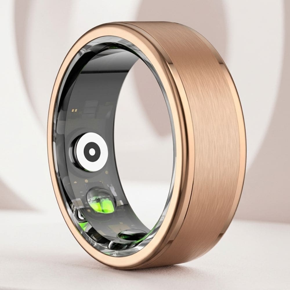 Brushed Steel Smart Ring