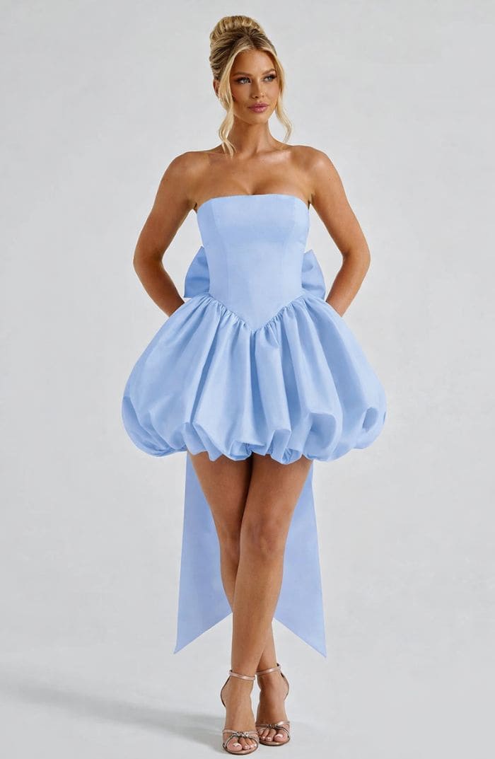 Velora Bubble Mini Dress