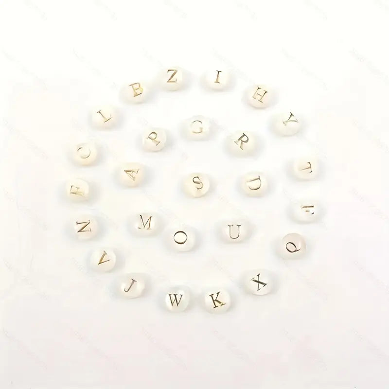 Pearl Letter Bracelet