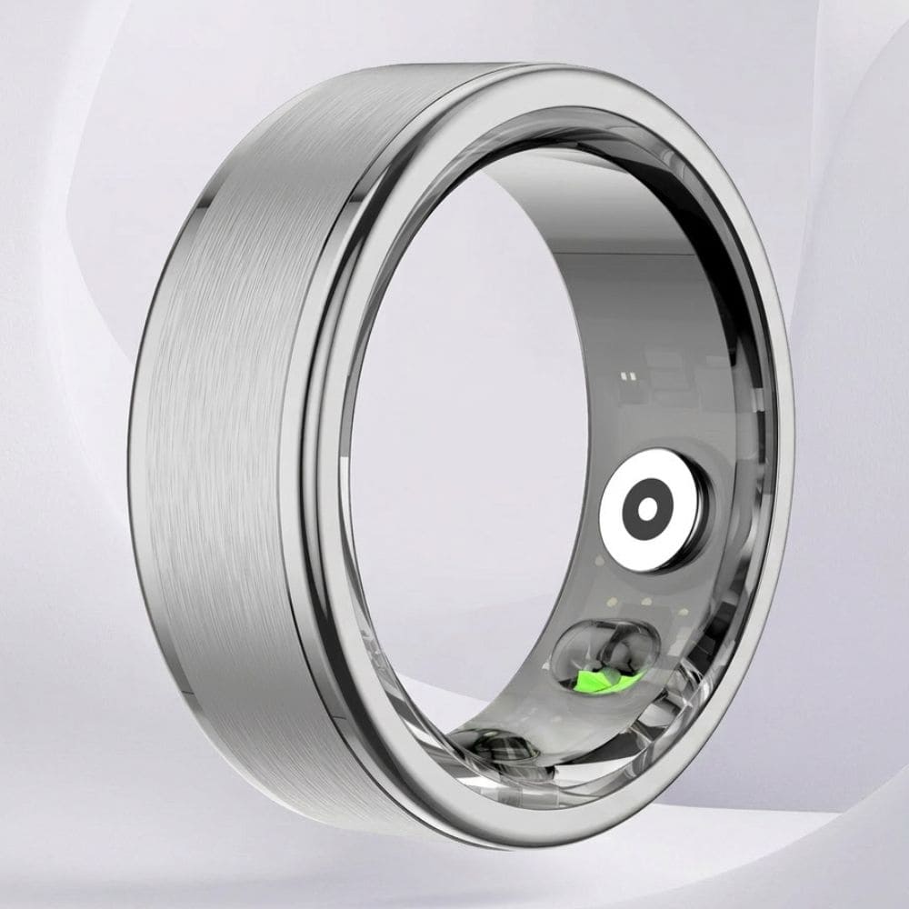 Brushed Steel Smart Ring