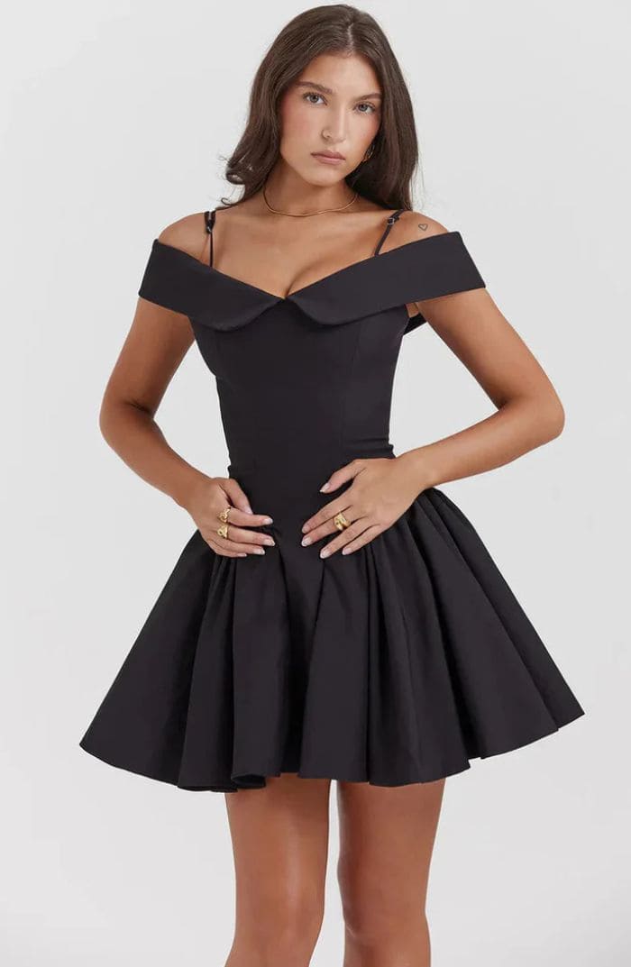 Solena Off-Shoulder Mini Dress