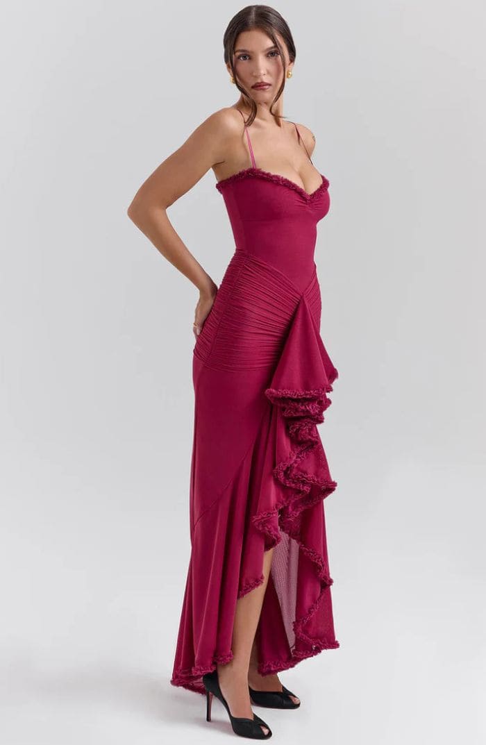 Lunessa Mesh Maxi Dress