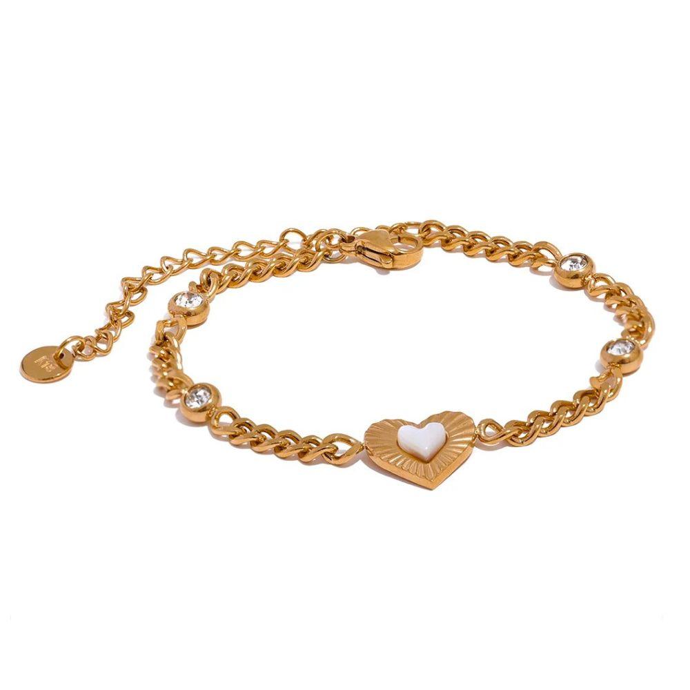 Amour Heart Bracelet - Father and Daughter Jewelry