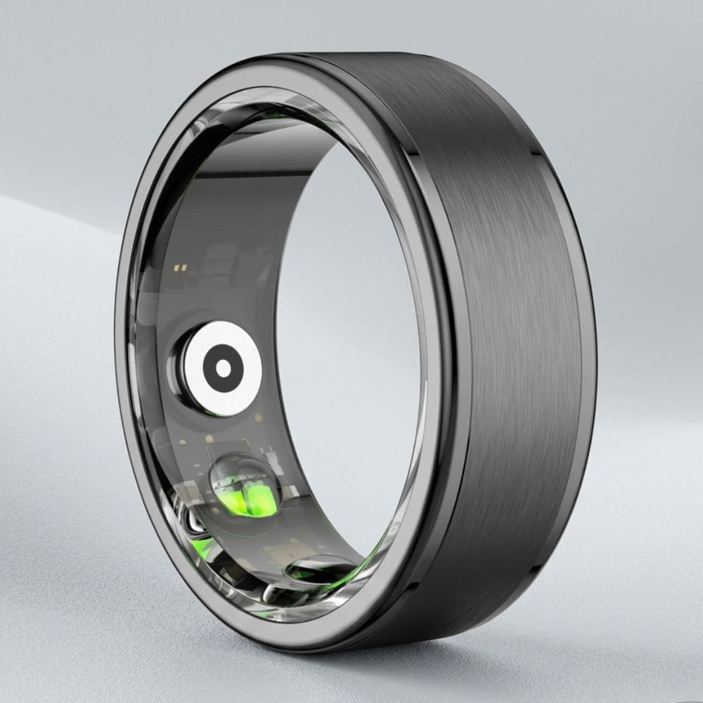 Brushed Steel Smart Ring