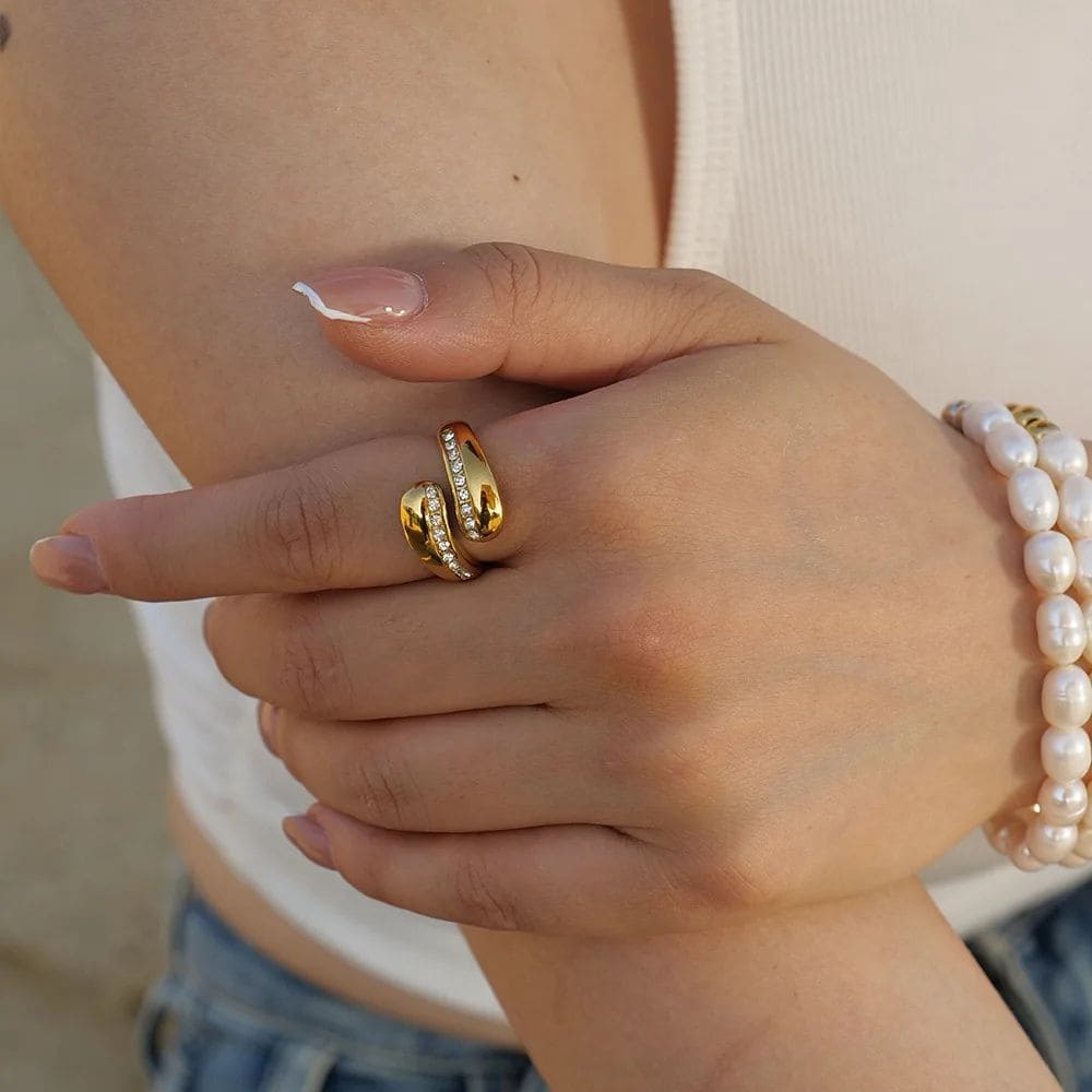 Zirconia Wrap Ring