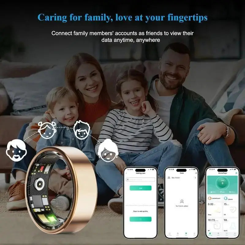 Minimal Band Smart Ring