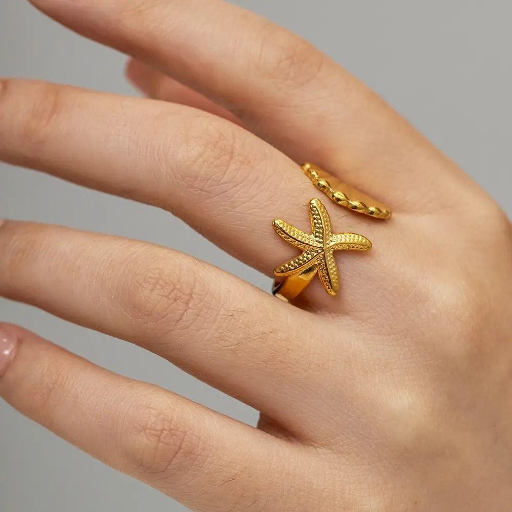 Ocean Bloom Ring - Father and Daughter Jewelry
