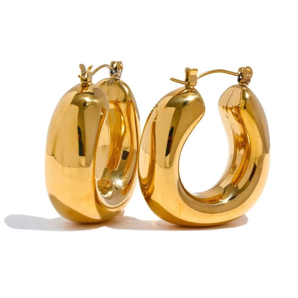 Molten Aura Hoops - Father and Daughter Jewelry