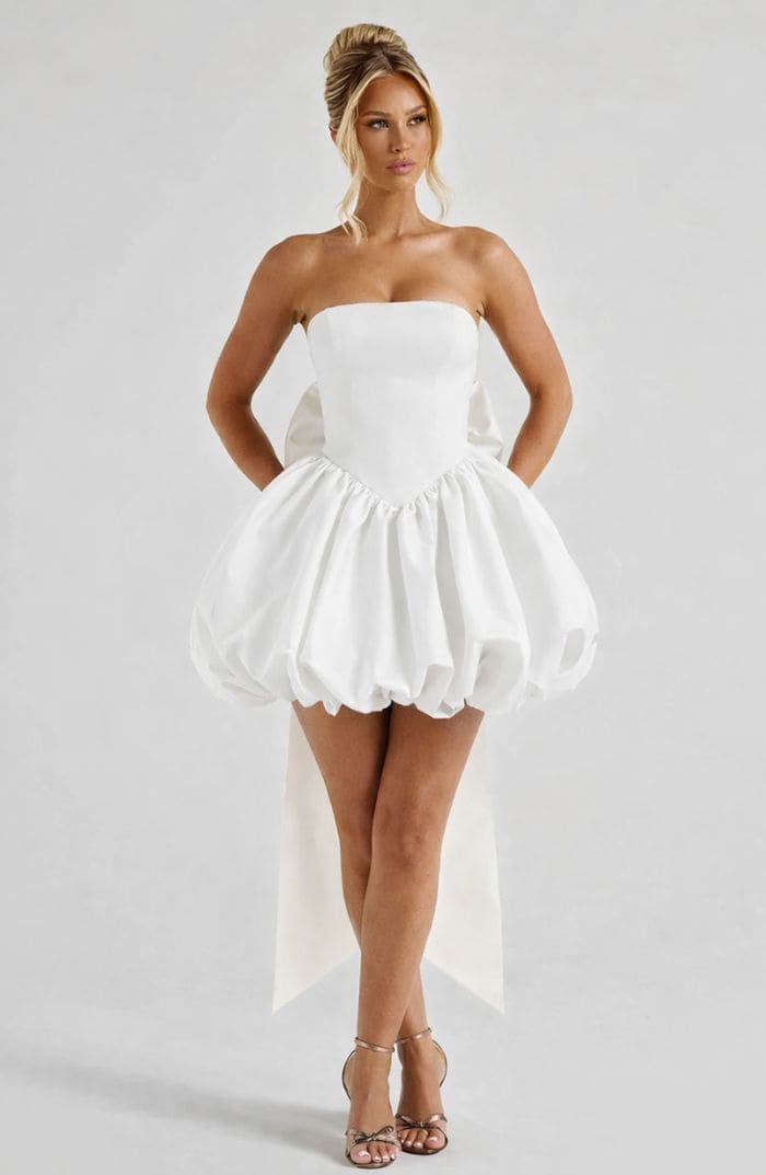 Velora Bubble Mini Dress