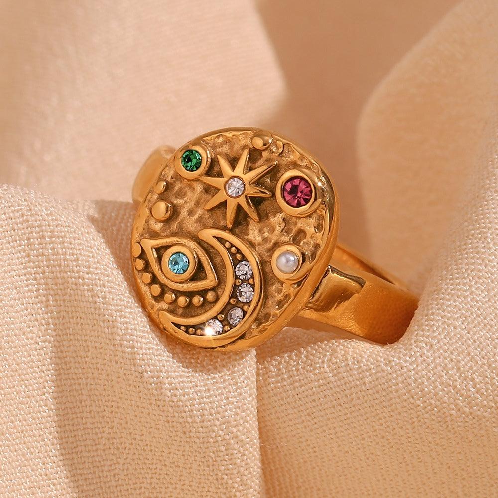 Celestial Oracle Ring - Father and Daughter Jewelry