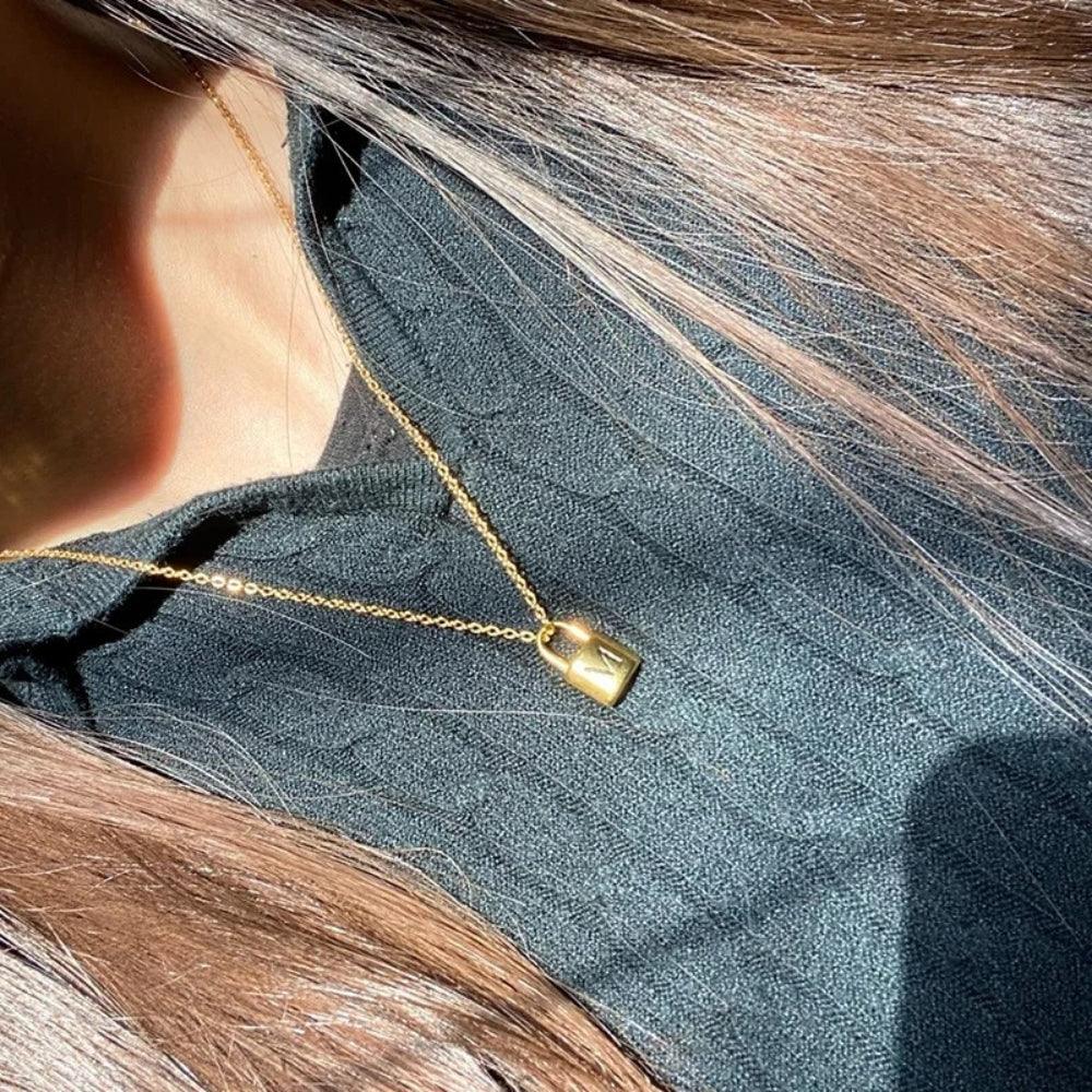 Locked In Love Necklace - Father and Daughter Jewelry