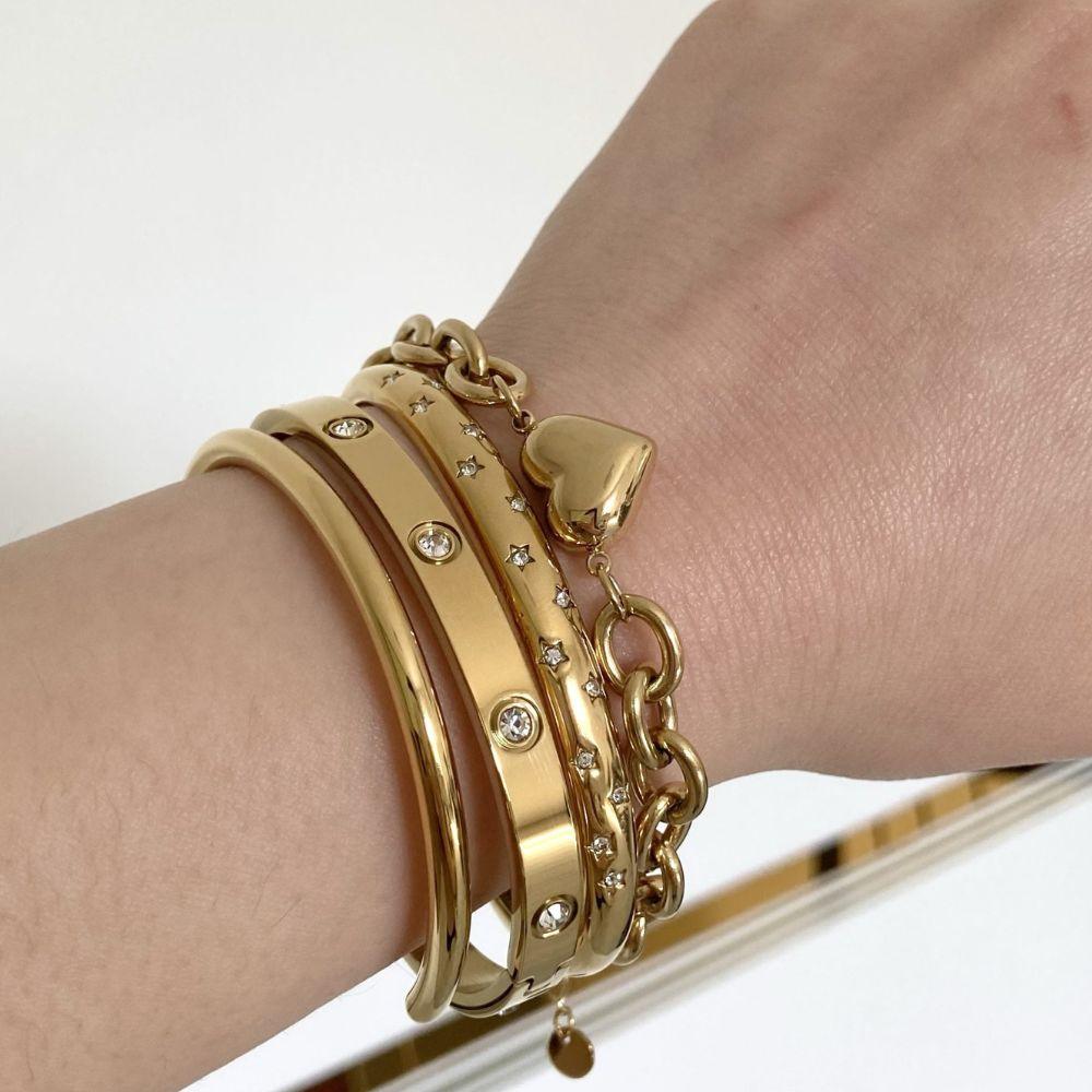 Stellar Trace Cuff - Father and Daughter Jewelry