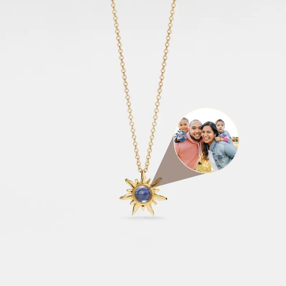 Sun Projection Necklace