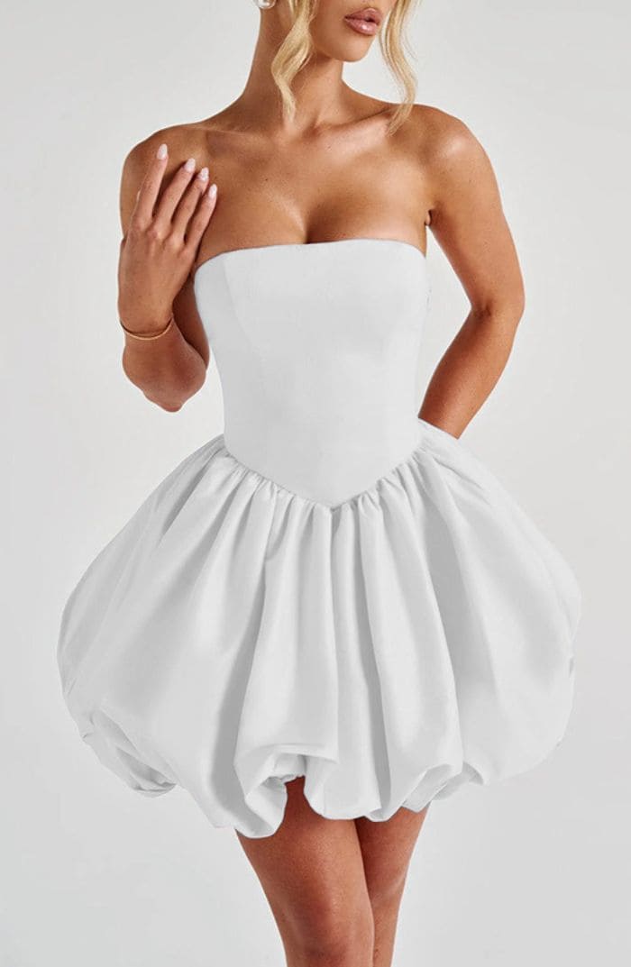 Velora Bubble Mini Dress