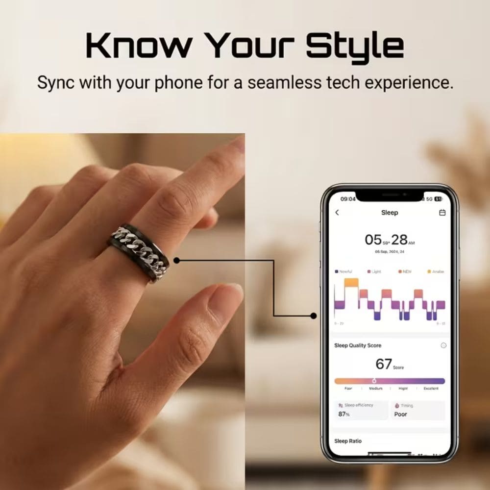 Spinner Chain Smart Ring