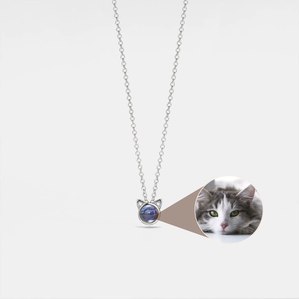 Cat Ears Projection Necklace