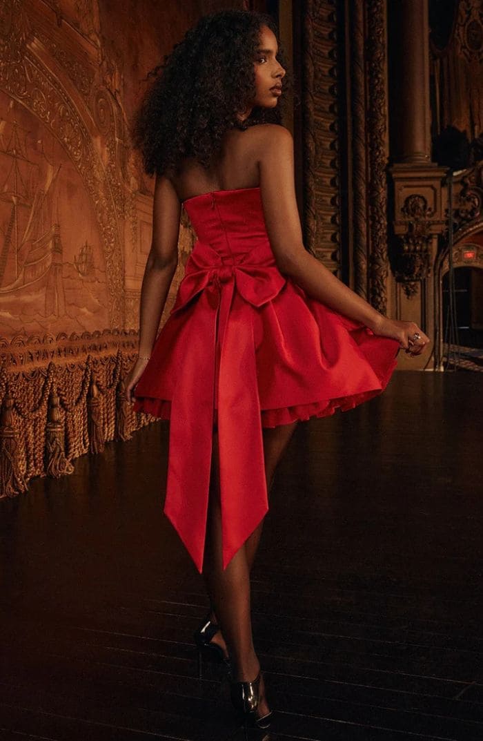 Selvara Scarlet Corset Mini Dress