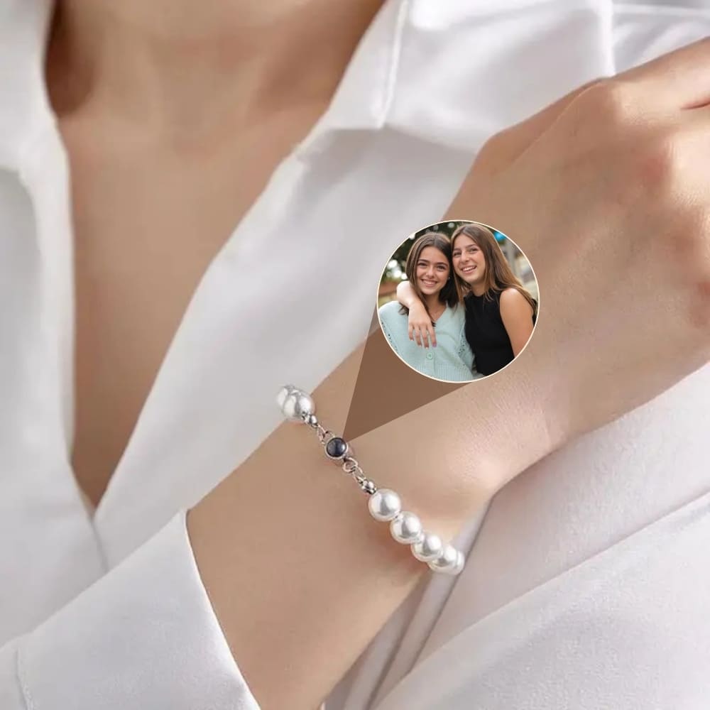 Pearl Photo Projection Bracelet