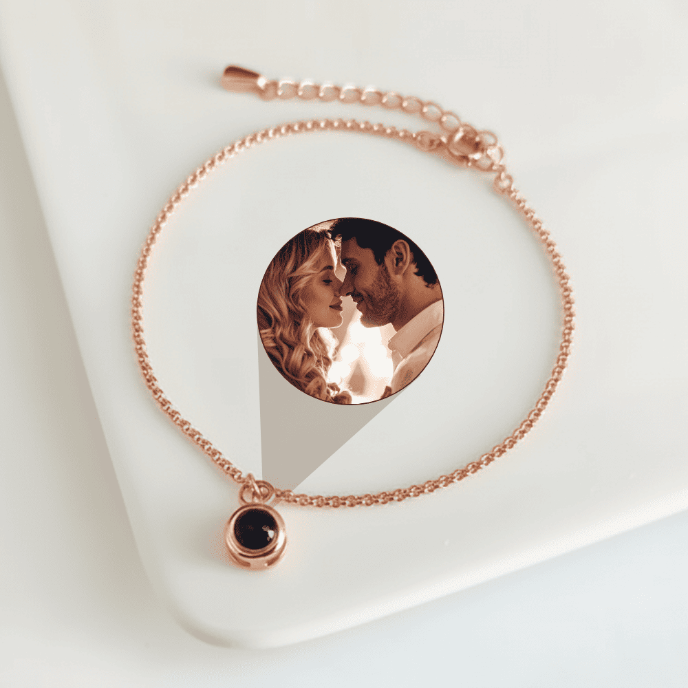 Circle Photo Projection Bracelet