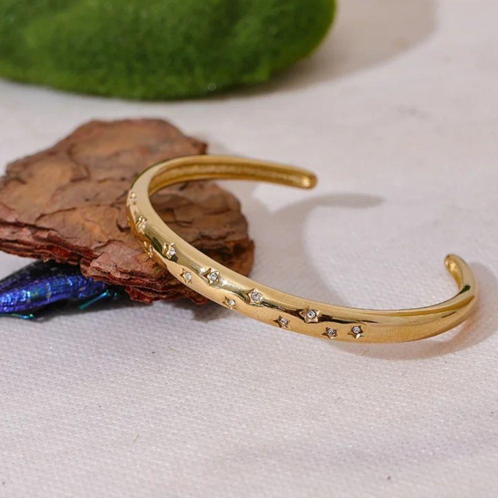 Stellar Trace Cuff - Father and Daughter Jewelry