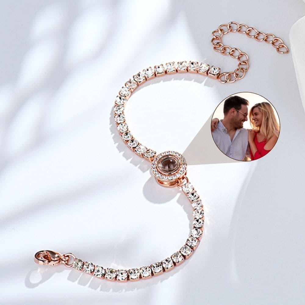 Crystal Photo Projection Bracelet